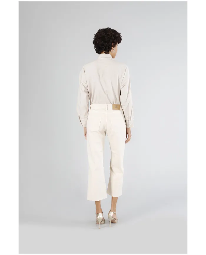 CafèNoir Pantalone Beige - Glamour Calzature CafèNoir Pantalone Beige - Glamour Calzature