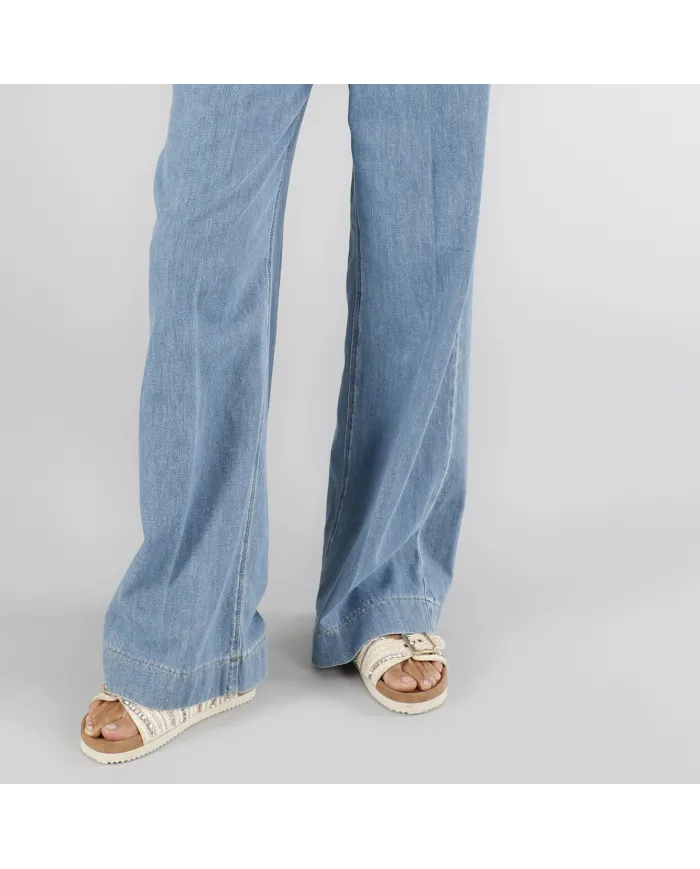 CafèNoir Pantalone Blu - Glamour Calzature CafèNoir Pantalone Blu - Glamour Calzature