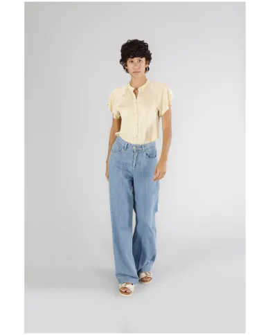 CafèNoir Pantalone Blu - Glamour Calzature CafèNoir Pantalone Blu - Glamour Calzature