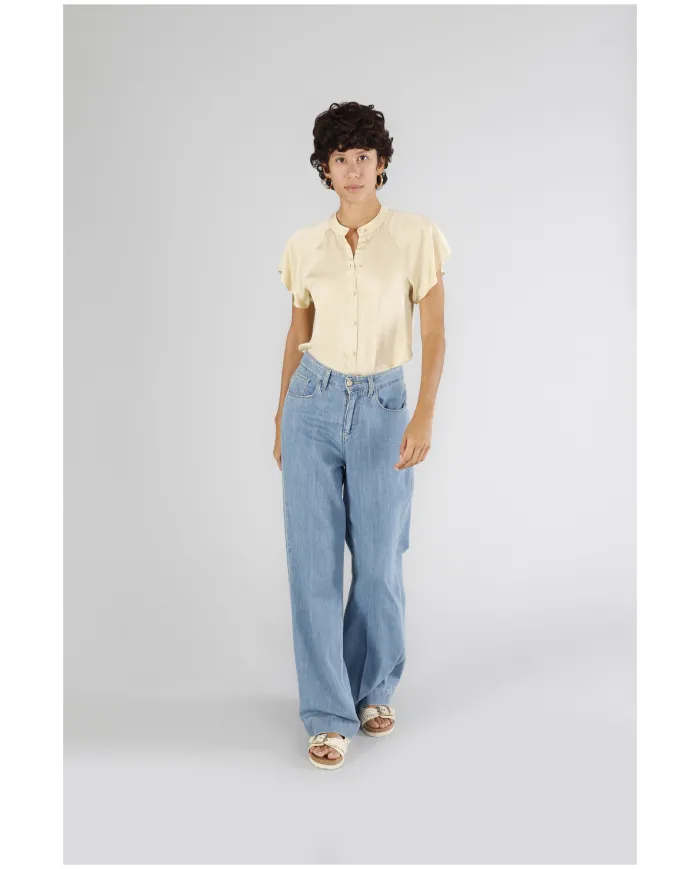 CafèNoir Pantalone Blu - Glamour Calzature CafèNoir Pantalone Blu - Glamour Calzature