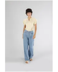 CafèNoir Pantalone Blu - Glamour Calzature CafèNoir Pantalone Blu - Glamour Calzature