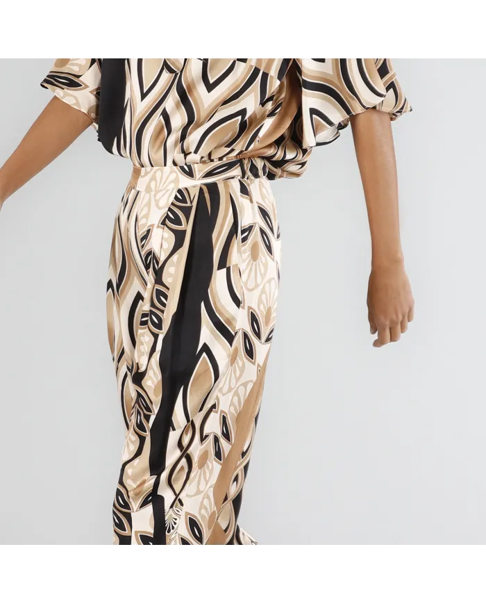 CafèNoir Pantalone Beige - Glamour Calzature