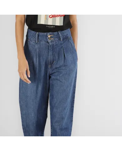 CafèNoir Pantalone Blu - Glamour Calzature