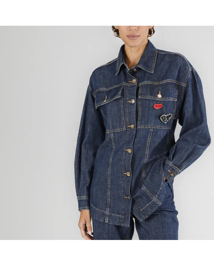 CafèNoir Giubbino Blu - Glamour Calzature