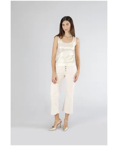 CafèNoir Canotta Oro - Glamour Calzature