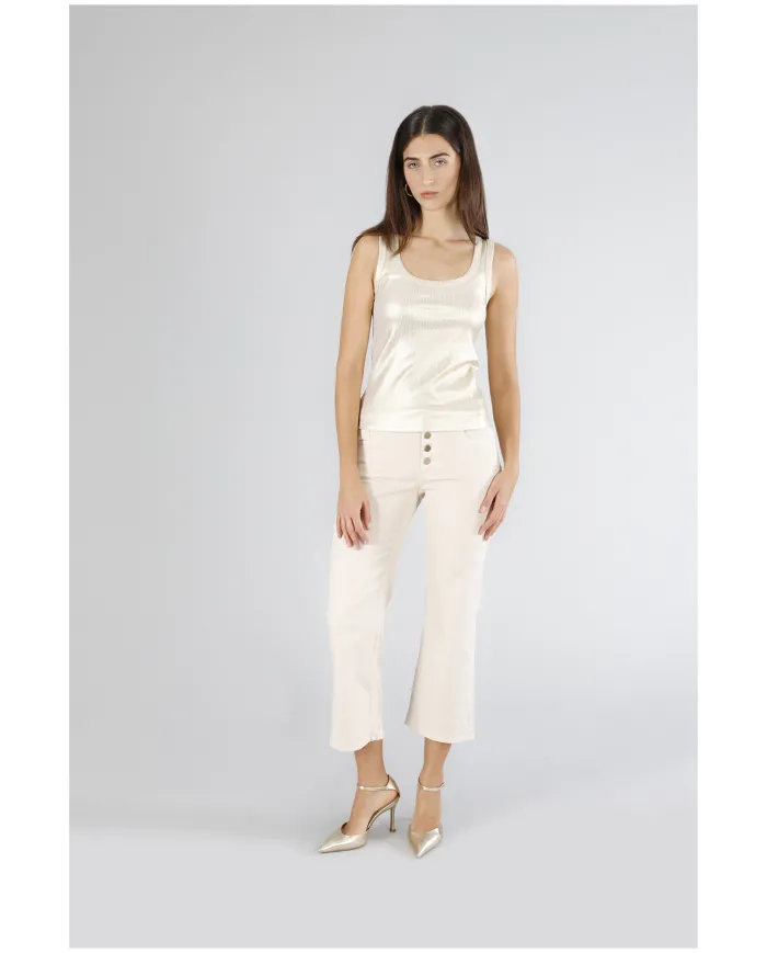 CafèNoir Canotta Oro - Glamour Calzature