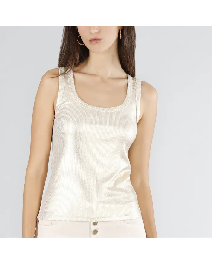 CafèNoir Canotta Oro - Glamour Calzature