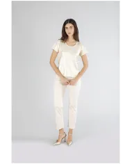 CafèNoir T-Shirt Oro - Glamour Calzature CafèNoir T-Shirt Oro - Glamour Calzature