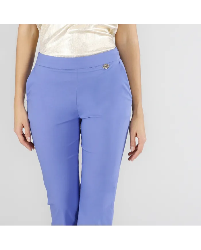 CafèNoir Pantalone Viola - Glamour Calzature