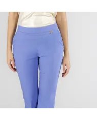 CafèNoir Pantalone Viola - Glamour Calzature