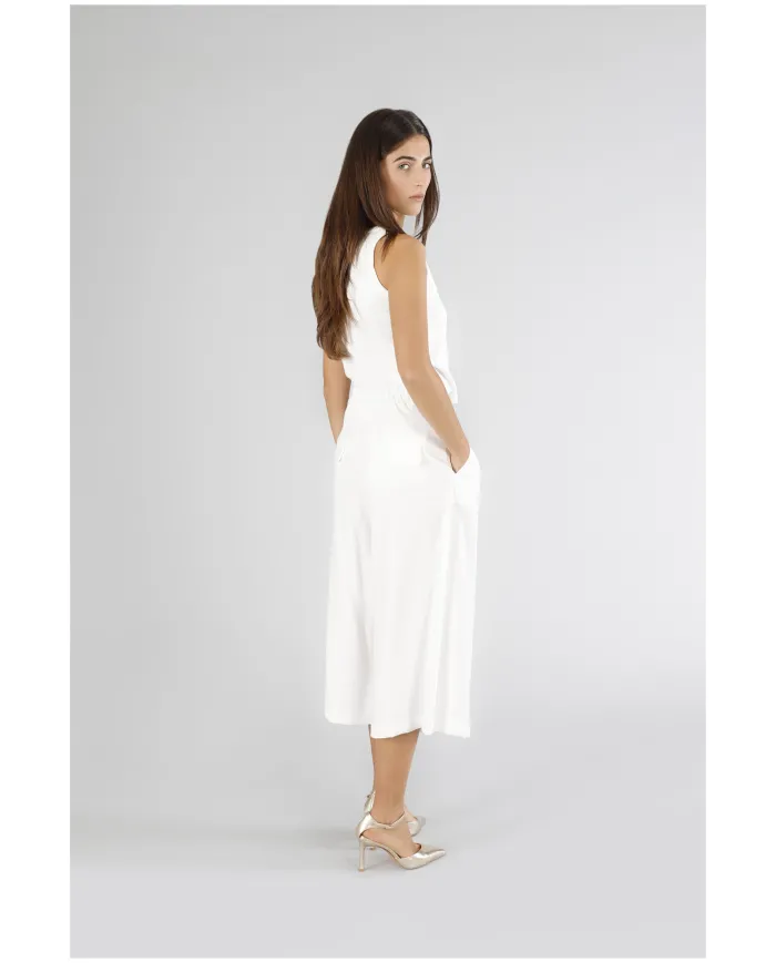 CafèNoir Pantalone Avorio - Glamour Calzature