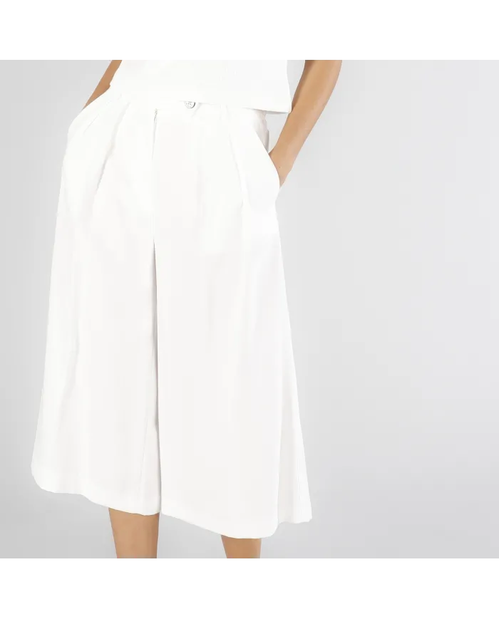 CafèNoir Pantalone Avorio - Glamour Calzature