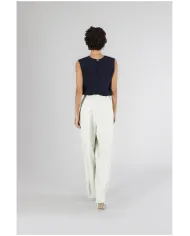 CafèNoir Pantalone Avorio - Glamour Calzature