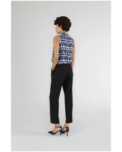 CafèNoir Pantalone Nero - Glamour Calzature CafèNoir Pantalone Nero - Glamour Calzature