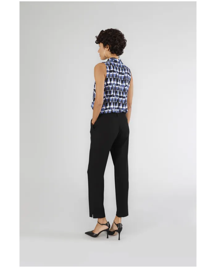 CafèNoir Pantalone Nero - Glamour Calzature CafèNoir Pantalone Nero - Glamour Calzature