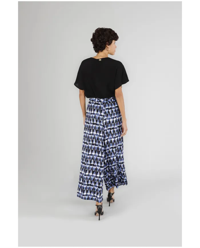 CafèNoir Pantalone Blu - Glamour Calzature