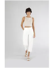 CafèNoir Pantalone Bianco - Glamour Calzature