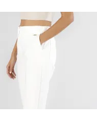 CafèNoir Pantalone Bianco - Glamour Calzature
