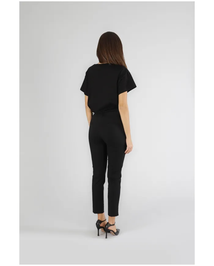 CafèNoir Pantalone Nero - Glamour Calzature CafèNoir Pantalone Nero - Glamour Calzature