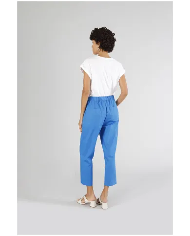 CafèNoir Pantalone Blu - Glamour Calzature CafèNoir Pantalone Blu - Glamour Calzature