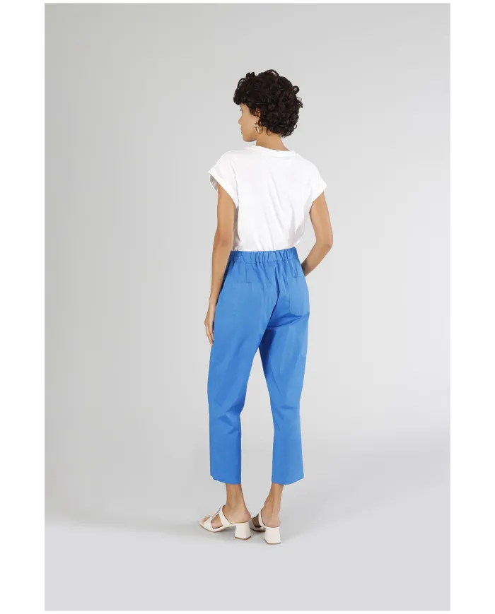 CafèNoir Pantalone Blu - Glamour Calzature CafèNoir Pantalone Blu - Glamour Calzature