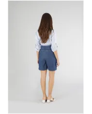 CafèNoir Bermuda Blu - Glamour Calzature