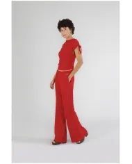 CafèNoir Pantalone Rosso - Glamour Calzature