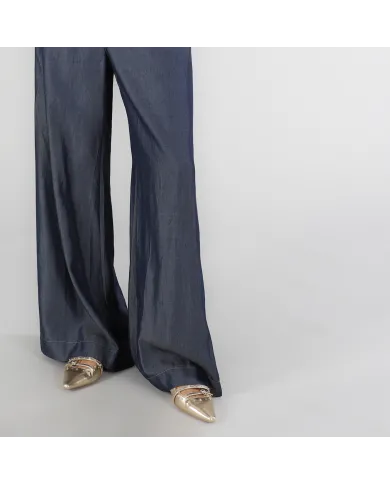 CafèNoir Pantalone Blu - Glamour Calzature CafèNoir Pantalone Blu - Glamour Calzature