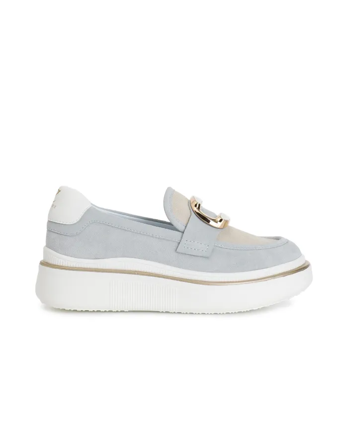 CafèNoir Mocassino Azzurro - Glamour Calzature