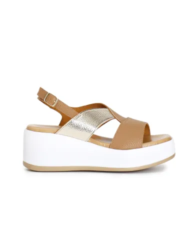 CafèNoir Sandalo Cuoio - Glamour Calzature CafèNoir Sandalo Cuoio - Glamour Calzature