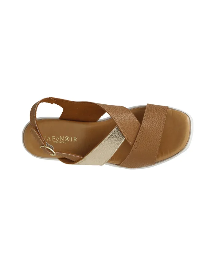 CafèNoir Sandalo Cuoio - Glamour Calzature CafèNoir Sandalo Cuoio - Glamour Calzature