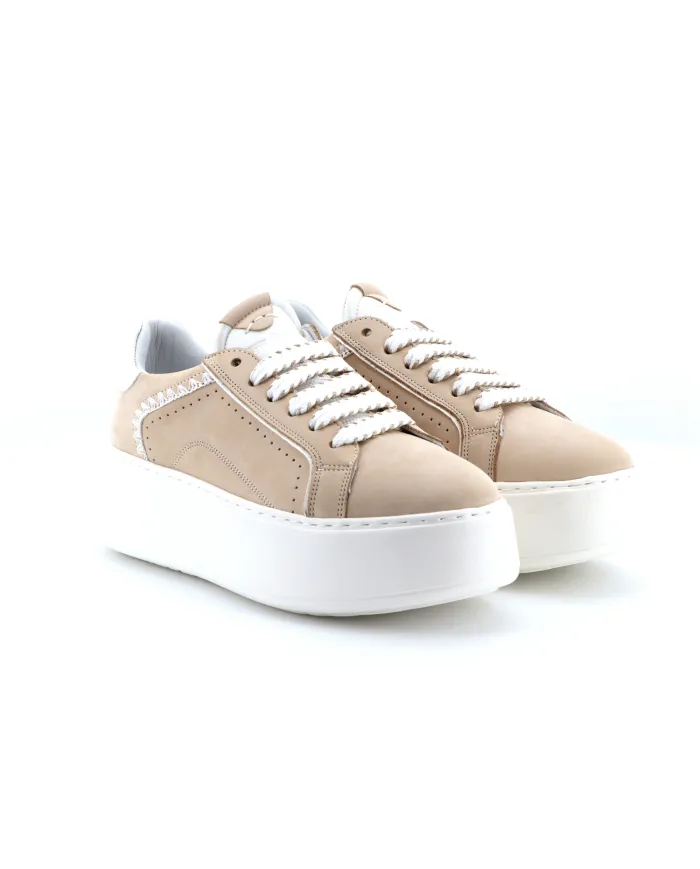 JANET&JANET Sneakers Beige - Glamour Calzature