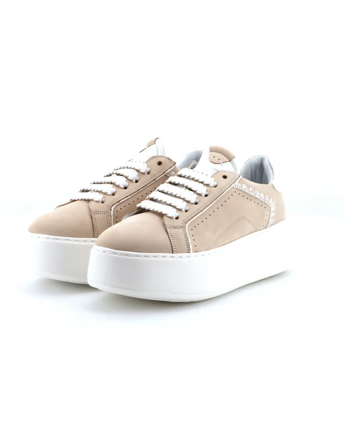 JANET&JANET Sneakers Beige - Glamour Calzature JANET&JANET Sneakers Beige - Glamour Calzature