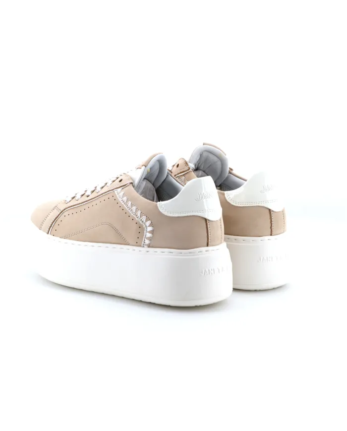 JANET&JANET Sneakers Beige - Glamour Calzature