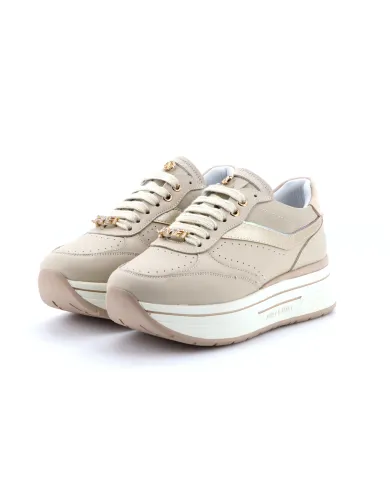 JANET&JANET Sneakers Beige - Glamour Calzature