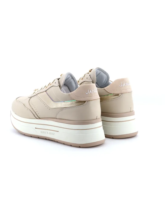 JANET&JANET Sneakers Beige - Glamour Calzature JANET&JANET Sneakers Beige - Glamour Calzature
