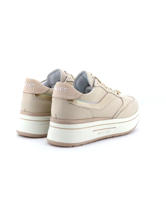 JANET&JANET Sneakers Beige - Glamour Calzature