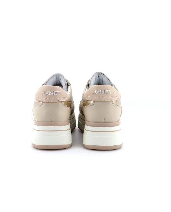 JANET&JANET Sneakers Beige - Glamour Calzature JANET&JANET Sneakers Beige - Glamour Calzature