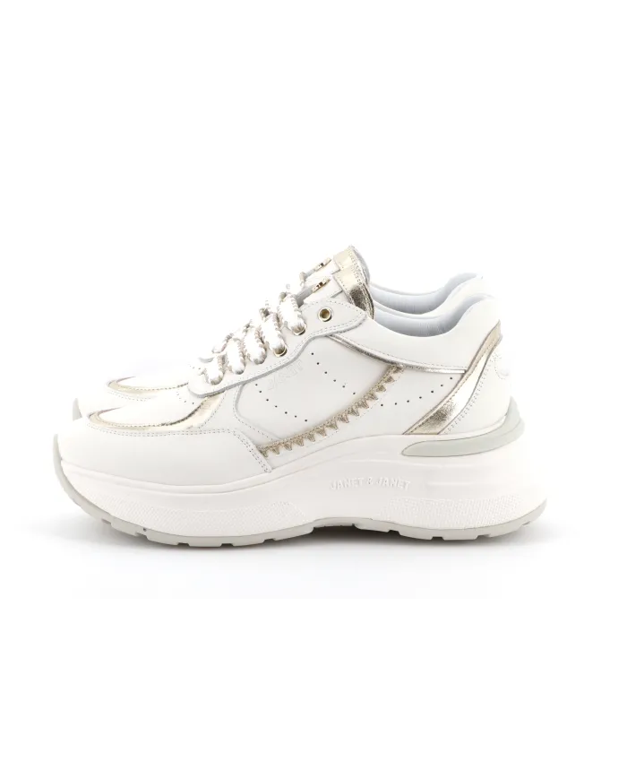 JANET&JANET Sneakers Bianco - Glamour Calzature JANET&JANET Sneakers Bianco - Glamour Calzature