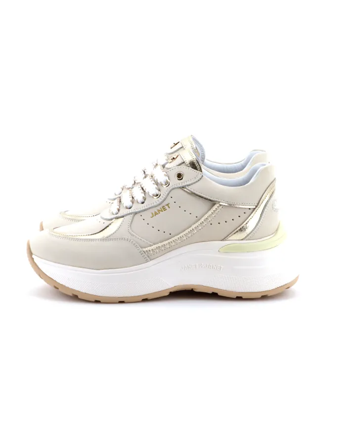 JANET&JANET Sneakers Beige - Glamour Calzature JANET&JANET Sneakers Beige - Glamour Calzature