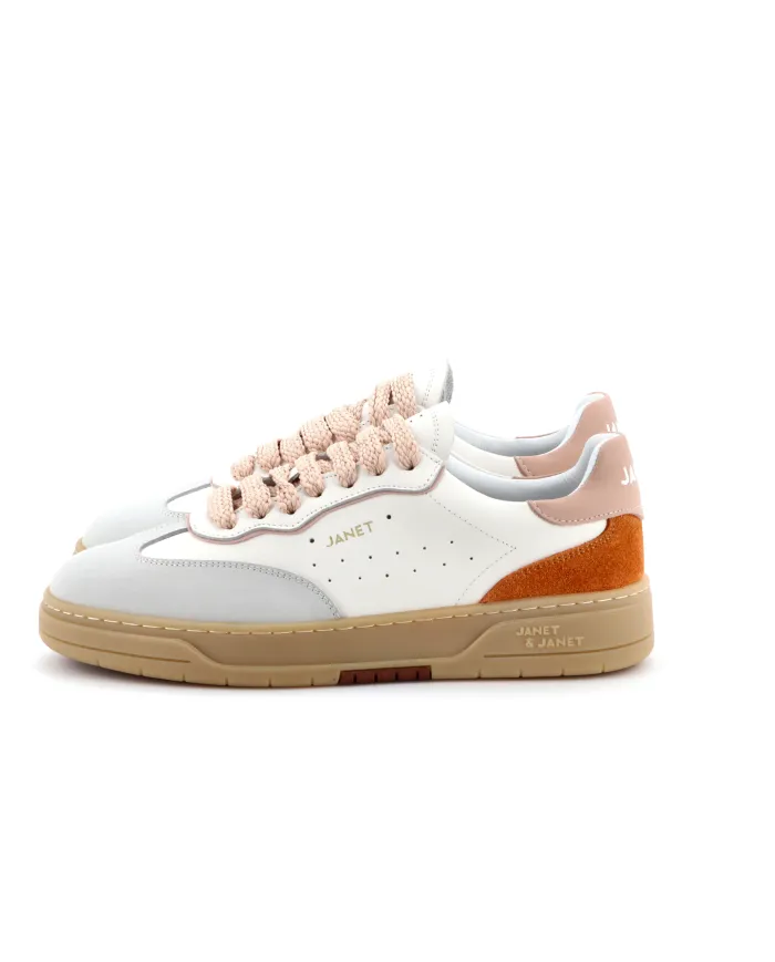 JANET&JANET Sneakers Bianco - Glamour Calzature JANET&JANET Sneakers Bianco - Glamour Calzature