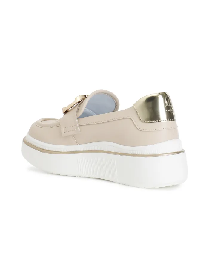 CafèNoir Mocassino Beige - Glamour Calzature