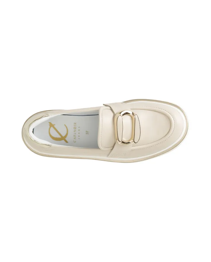 CafèNoir Mocassino Beige - Glamour Calzature CafèNoir Mocassino Beige - Glamour Calzature