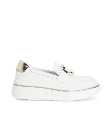 CafèNoir Mocassino Bianco - Glamour Calzature
