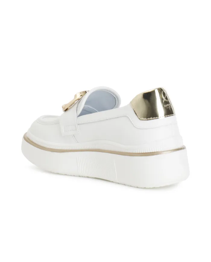 CafèNoir Mocassino Bianco - Glamour Calzature