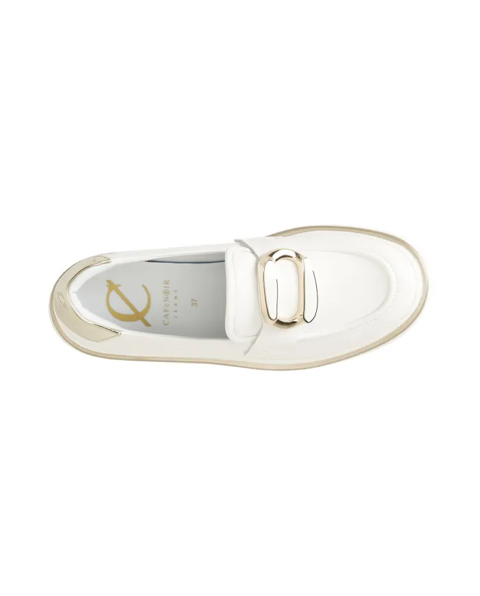 CafèNoir Mocassino Bianco - Glamour Calzature CafèNoir Mocassino Bianco - Glamour Calzature