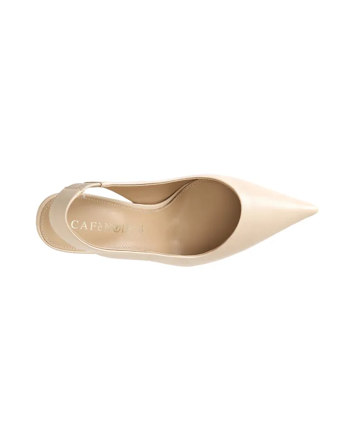 CafèNoir Slingback Cipria - Glamour Calzature