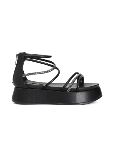 CafèNoir Sandalo Nero - Glamour Calzature