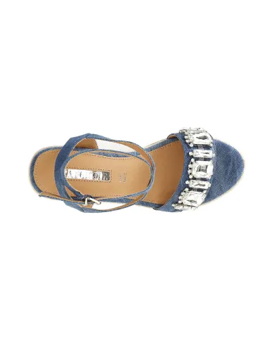 CafèNoir Sandalo Azzurro - Glamour Calzature CafèNoir Sandalo Azzurro - Glamour Calzature