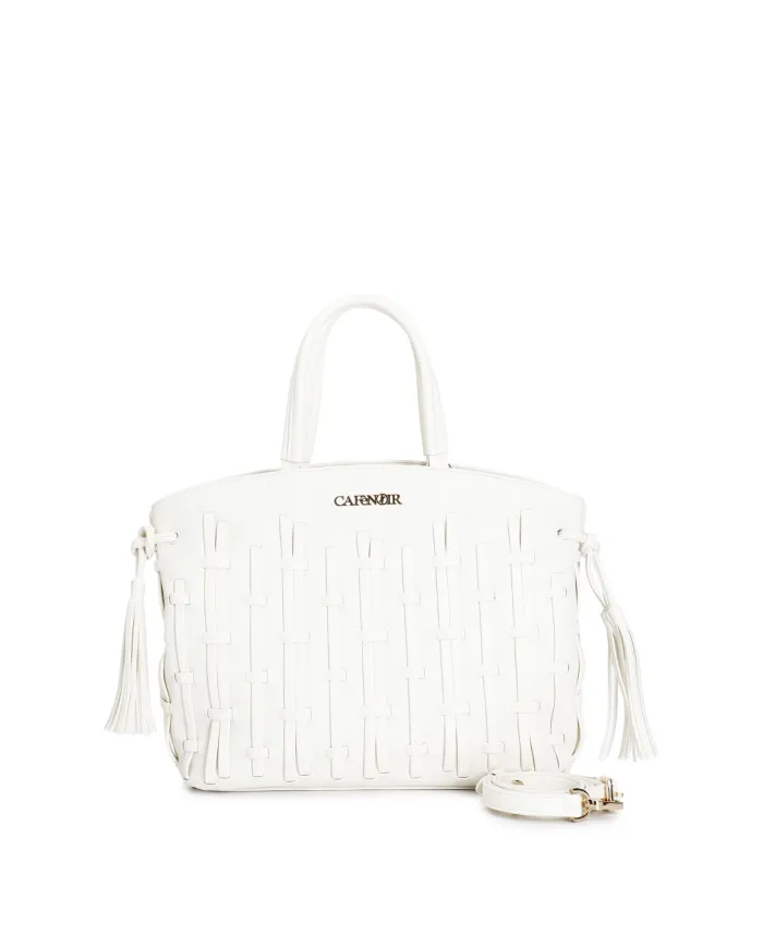 CafèNoir Tote Bianco - Glamour Calzature